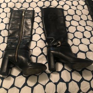 Tory Black Boots 8.5